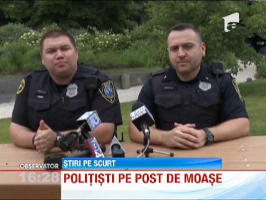 A nascut pe autostrada, cu ajutorul politiei