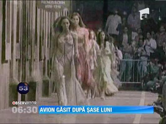 A fost descoperita epava avionului cu care s-a prabusit Vittorio Missoni