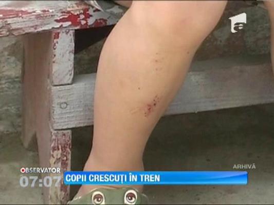 Vaslui: Doi copii bolnavi de Tuberculoza, crescuti in tren