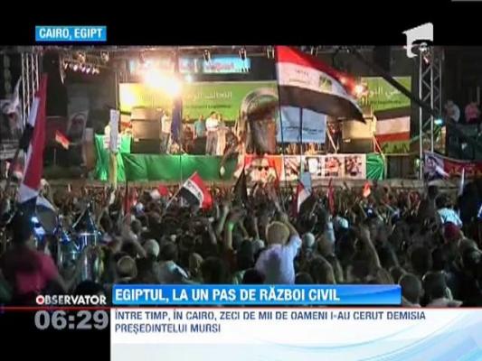Egiptul, la un pas de un nou razboi civil