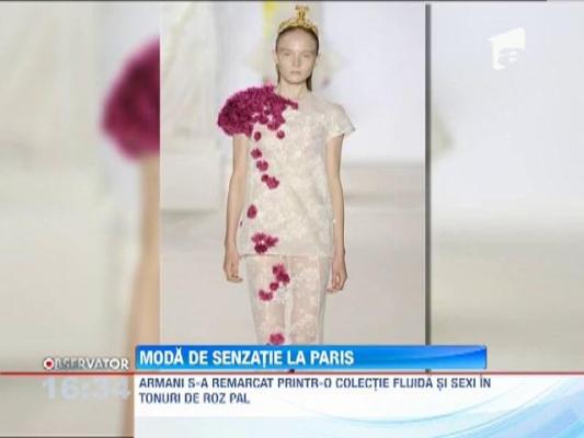 Creatii vestimentare de senzatie, la Saptamana Modei de la Paris