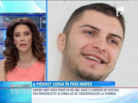 Andrei Mot, victima impactului cu masina lui Ciprian Marica, se pregatea de nunta