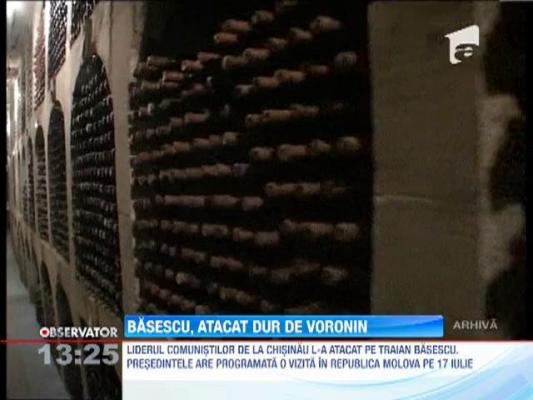 Basescu, atacat dur de Voronin