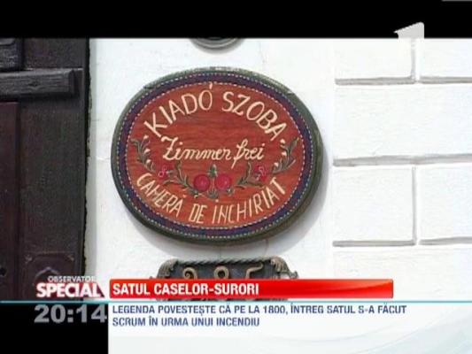 SPECIAL! Intr-un sat din Alba, toate casele sunt identice