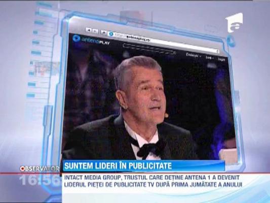 Intact Media Group este liderul pietei de publicitate TV