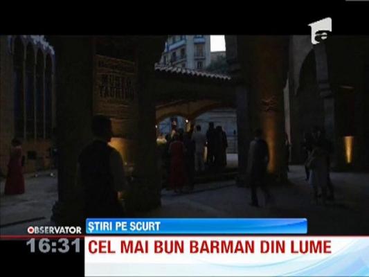 Un spaniol, declarat cel mai bun barman din lume