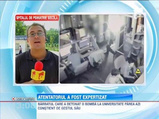 Atentatorul de la Iasi parea constient de gestul sau