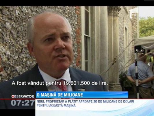 Cea mai scumpa masina vanduta la licitatie