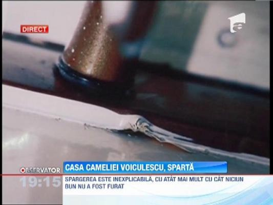 Casa Cameliei Voiculescu a fost sparta