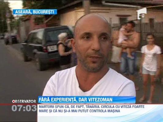 Un sofer fara experienta, dar vitezoman, a provocat un grav accident rutier