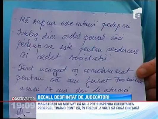 Judecatorii l-au desfiintat pe Becali