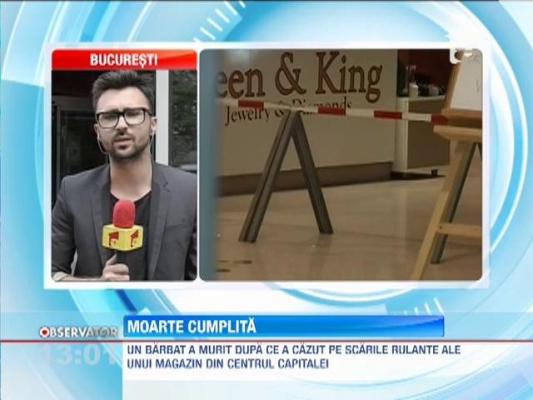 Un barbat a murit dupa ce a cazut de la etajul patru al magazinului Cocor