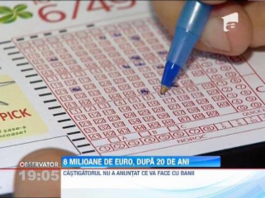 Castigatorul de la Loto 6/49 joaca de 20 de ani aceleasi numere