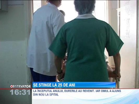 Un tanar de 25 de ani se zbate intre viata si moarte pe patul de spital