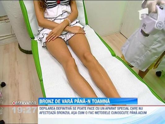 Epilare definitiva pentru piele bronzata