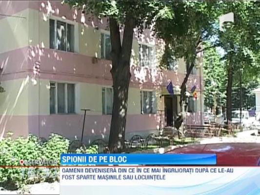 Locatarii unui bloc din Focsani si-au montat camere video la colturile blocului