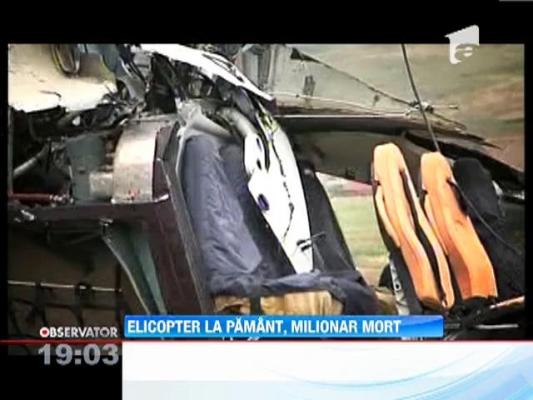 UPDATE! Epava elicopterului in care a murit Sorin Terbea, examinata la Brasov