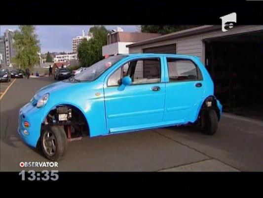 Masina care pune capat dificultatilor intampinate de soferi la parcarea laterala