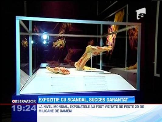 Expozitia "The Human Body" a fost un succes garantat