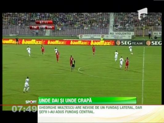 Multescu avea nevoie de fundas lateral, dar a primit un fundas central
