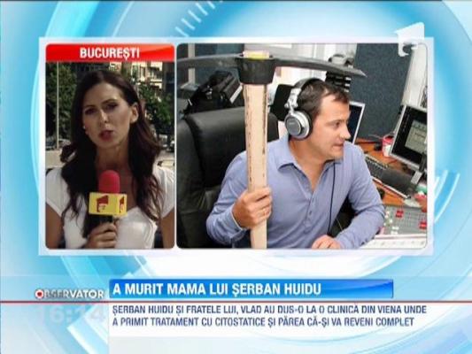 Mama lui Serban Huidu s-a stins din viata la doar 58 de ani