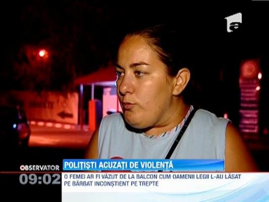 Un barbat a fost batut cu bestialitate de politisti, intr-o sectie din Bucuresti