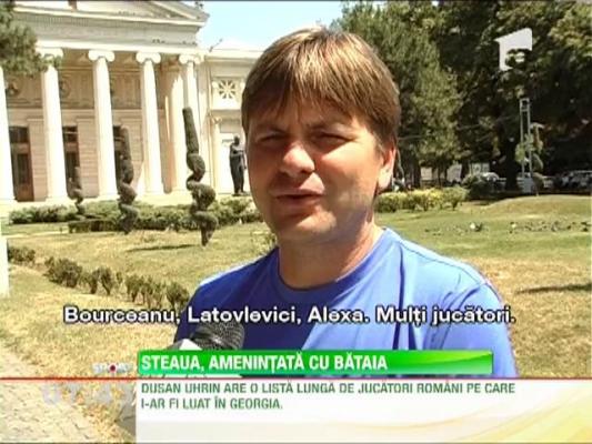 Dusan Uhrin junior ii ameninta cu bataia pe gladiatorii lui Reghe