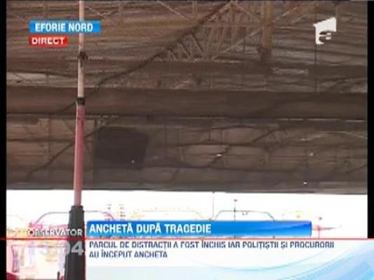 UPDATE/ Adolescent electrocutat in parcul de distractii, in Eforie Nord