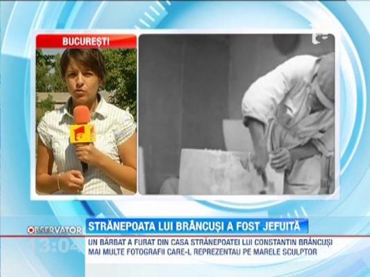 Stranepoata lui Brancusi, jefuita de 600.000 de euro