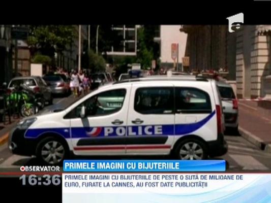 Primele imagini cu cele doua bijuterii furate de la Cannes