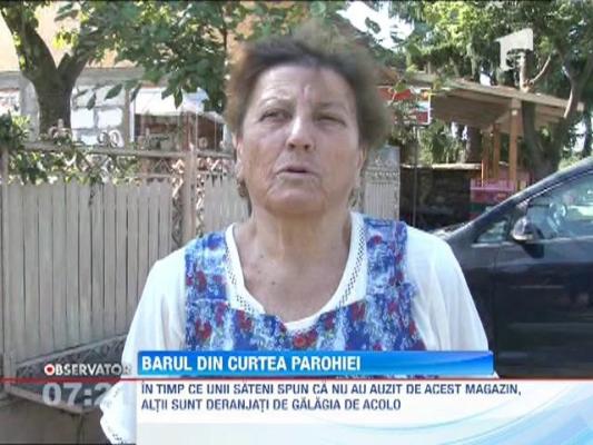 Intr-un sat din Prahova poti cumpara bautura si tigari din curtea casei parohiale