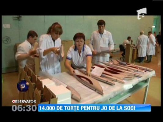 14.000 de torte pentru Jocurilor Olimpice de Iarna de la Soci