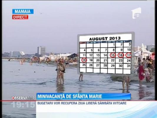 Romania intra in vacanta! Guvernul a dat zi libera dupa Sfanta Maria