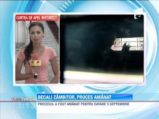 Gigi Becali a iesit iar din celula