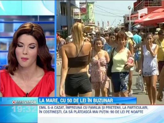 La mare, cu 50 de lei in buzunar