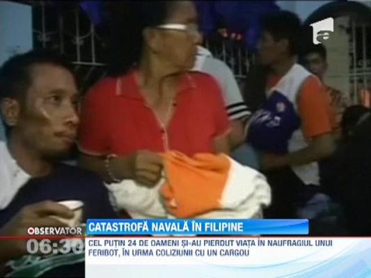 24 de morti si peste 250 de raniti in urma unui naurfagiu al unul feribot, in Filipine