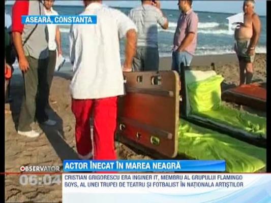Un membru al trupei de teatru Flamingo Boys a murit inecat in Marea Neagra