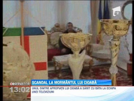 Scandal la mormantul lui Florin Cioaba