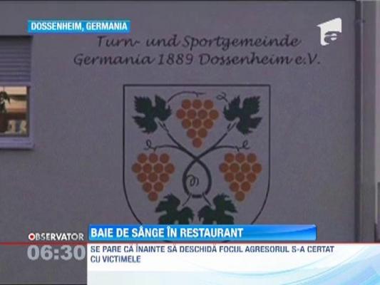 Atac armat intr-un restaurant din Germania