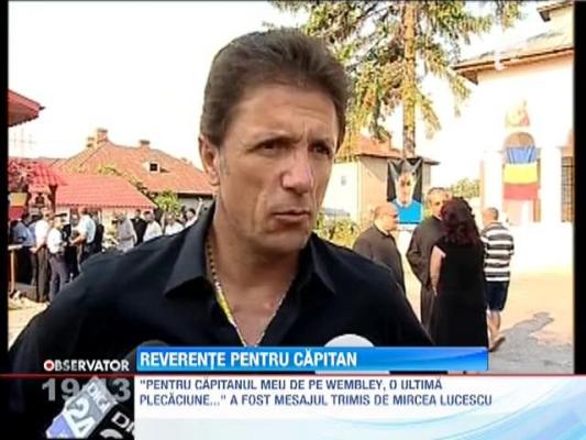 Gloriile fotbalului romanesc si-au luat la revedere de la Costica Stefanescu