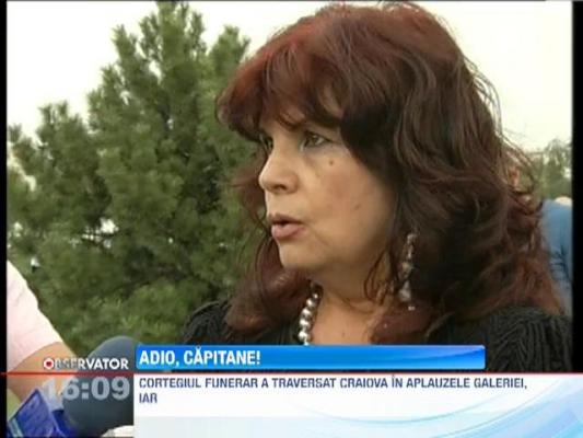 Costica Stefanescu - condus pe ultimul drum cu onoruri militare