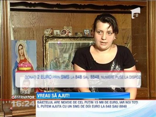 VREAU SA AJUT! La 4 ani sufera de leucemie acuta limfoblastica