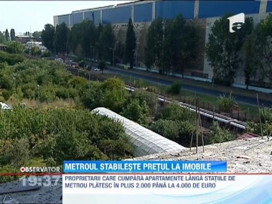Metroul stabileste pretul imobilelor din Capitala