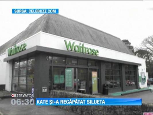 Ducesa de Cambridge a revenit la silueta pe care o avea inainte de nastere