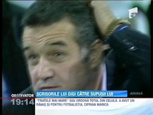 Gigi Becali manevreaza tot ceea ce misca la Steaua, chiar daca se afla in penitenciar