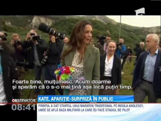 Ducesa Catherine, aparitie-surpriza in public
