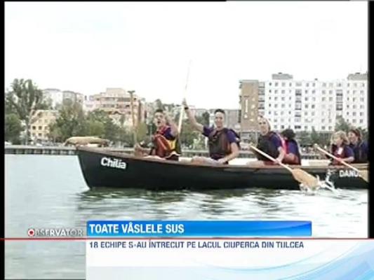 Canotcile au facut valuri in Tulcea