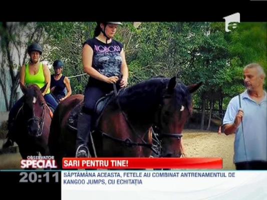 Andreea si Adriana nu cedeaza! Campania "Sari pentru tine" continua