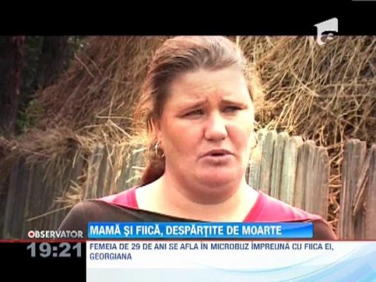 Mama si fiica, despartite de moarte pe autostrada din Ungaria