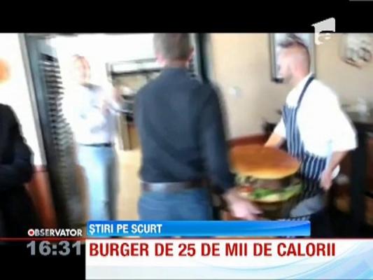 Burger de 25.000 calorii, intr-un pub din Marea Britanie